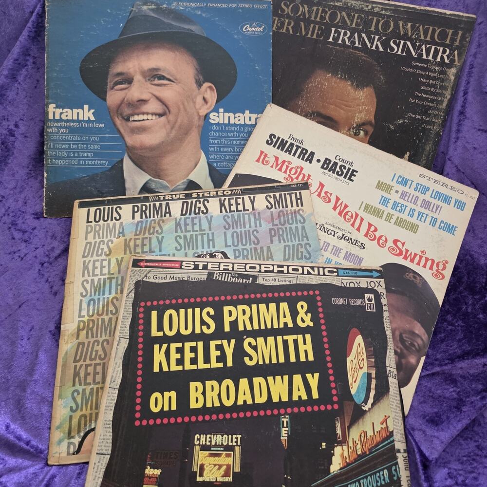 Vintage Easy Listening & Crooner Vinyl Collection – 12 LP Bundle Sinatra